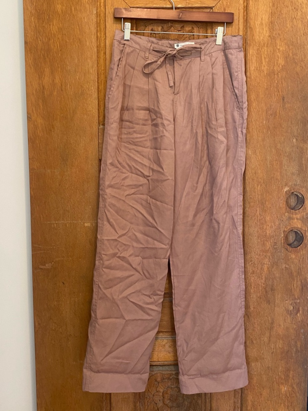 House of Harlow trouser pant dusty rose pink SMALL